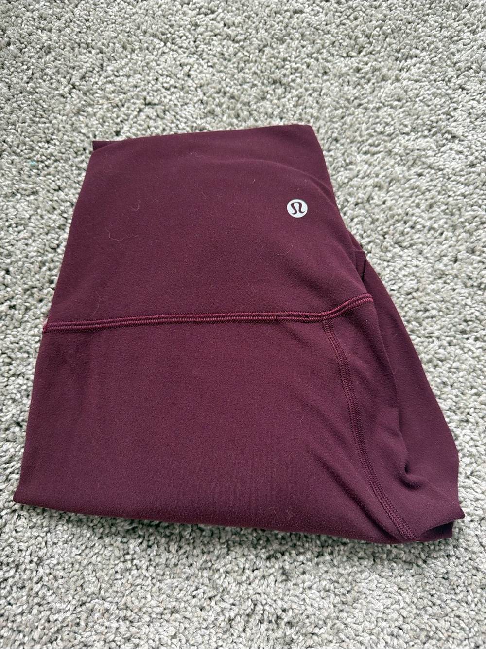 lululemon athletica Maroon Performance Leggings